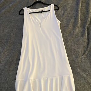 Express, XL Mini White dress